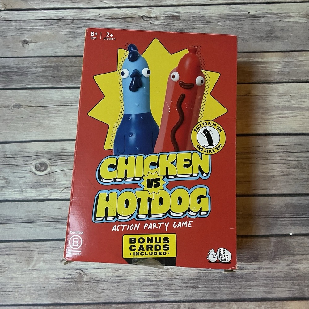 Chicken Vs Hotdog: the Ultimate Challenge Action Party Game Fun Families Friends
